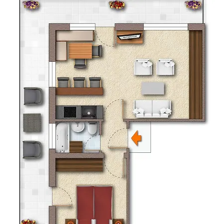 Διαμέρισμα Chalet - Appartements Julitta *